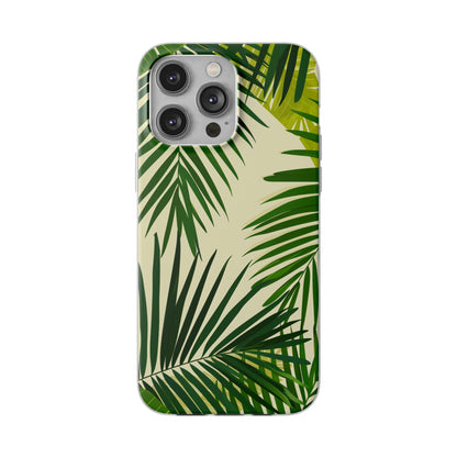 Green Leaves Pattern Phone Case | iPhone / Samsung