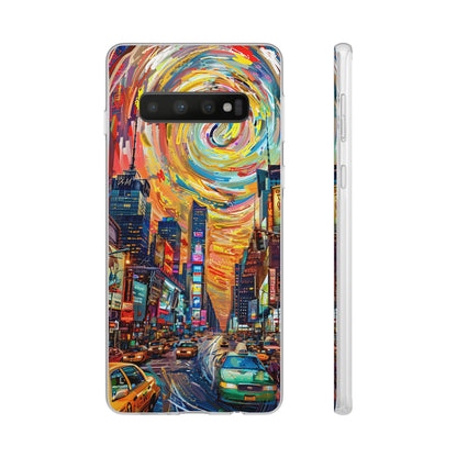 Van Gogh inspired City scene | iPhone/Samsung | Slimline Phone Case