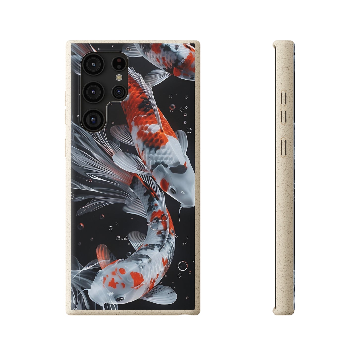 Realistic Koi Fish Biodegradable Phone Case | iPhone / Samsung