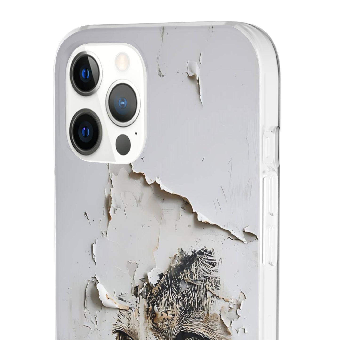 Vhils inspired Cat Phone Case | iPhone / Samsung