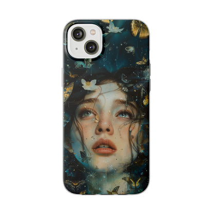 Girl under water contemporary style | iPhone/Samsung | Slimline Phone Case