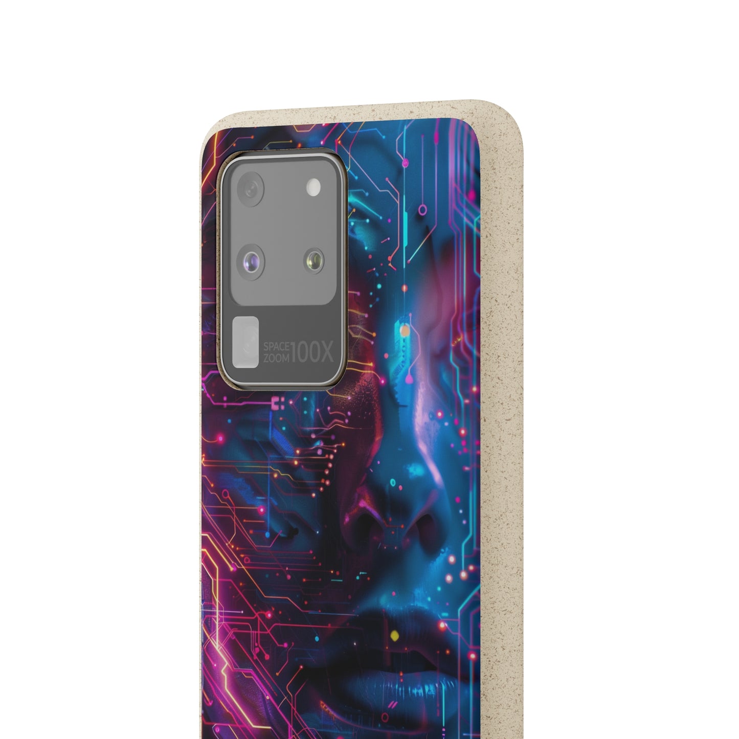 Cyberpunk woman Biodegradable Phone Case | iPhone / Samsung