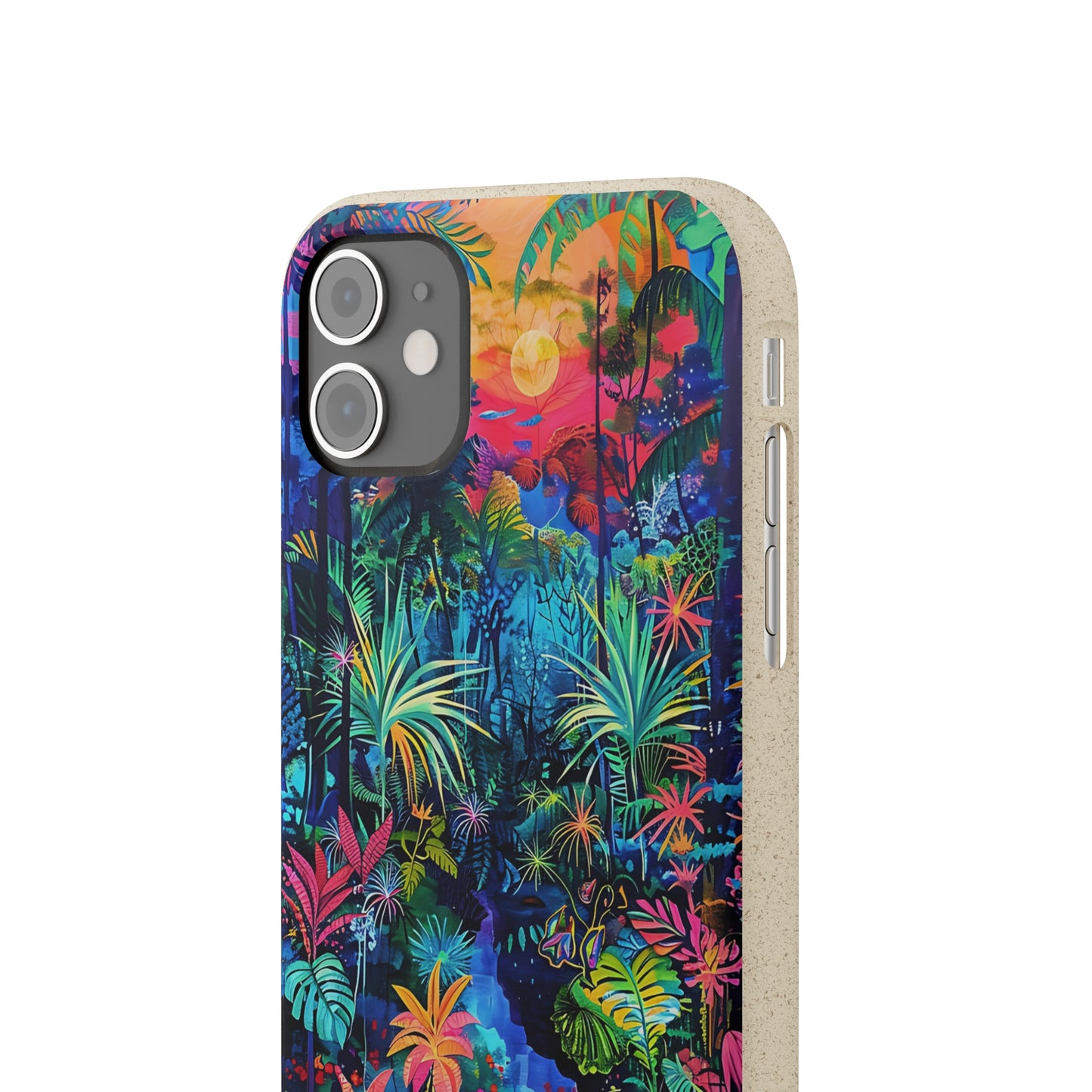 Colourful Rain Forest Biodegradable Phone Case | iPhone / Samsung