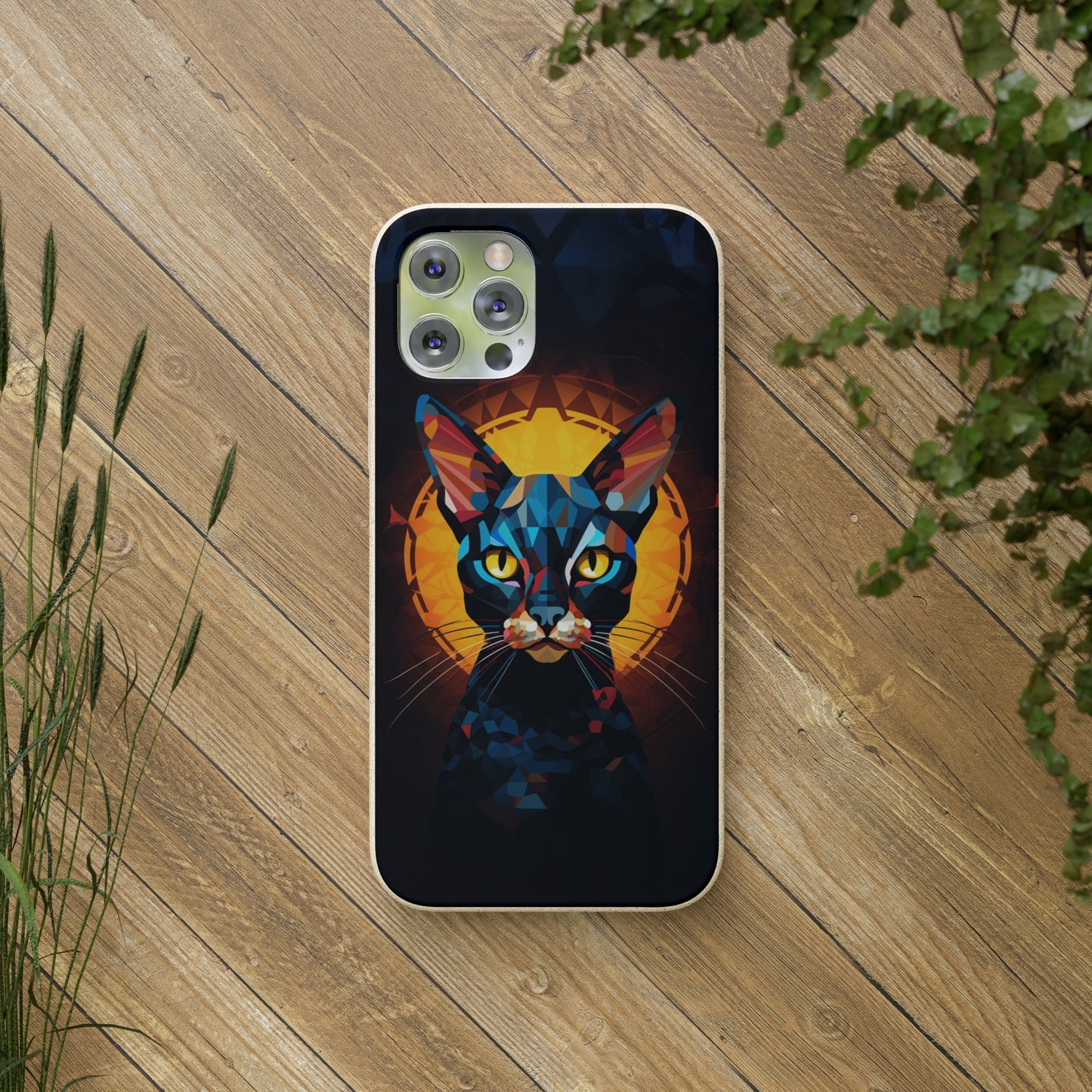 Cat Biodegradable Phone Case | iPhone / Samsung