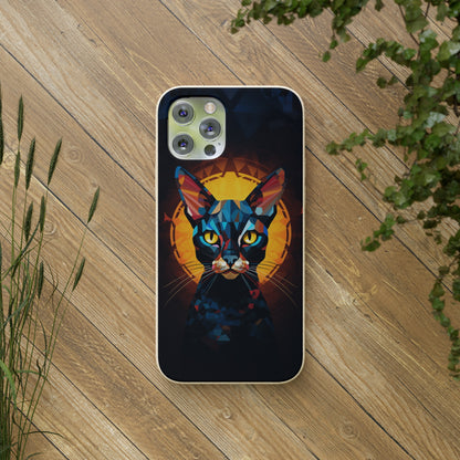 Cat Biodegradable Phone Case | iPhone / Samsung