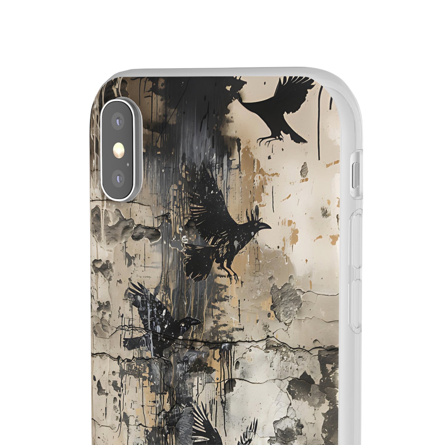 Vhils inspired birds Phone Case