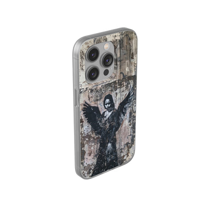 Vhils inspired Gothic Dark Angel Phone Case