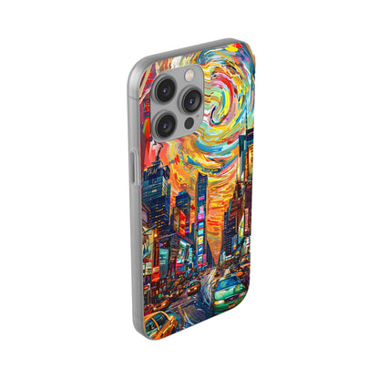 Van Gogh inspired City scene | iPhone/Samsung | Slimline Phone Case