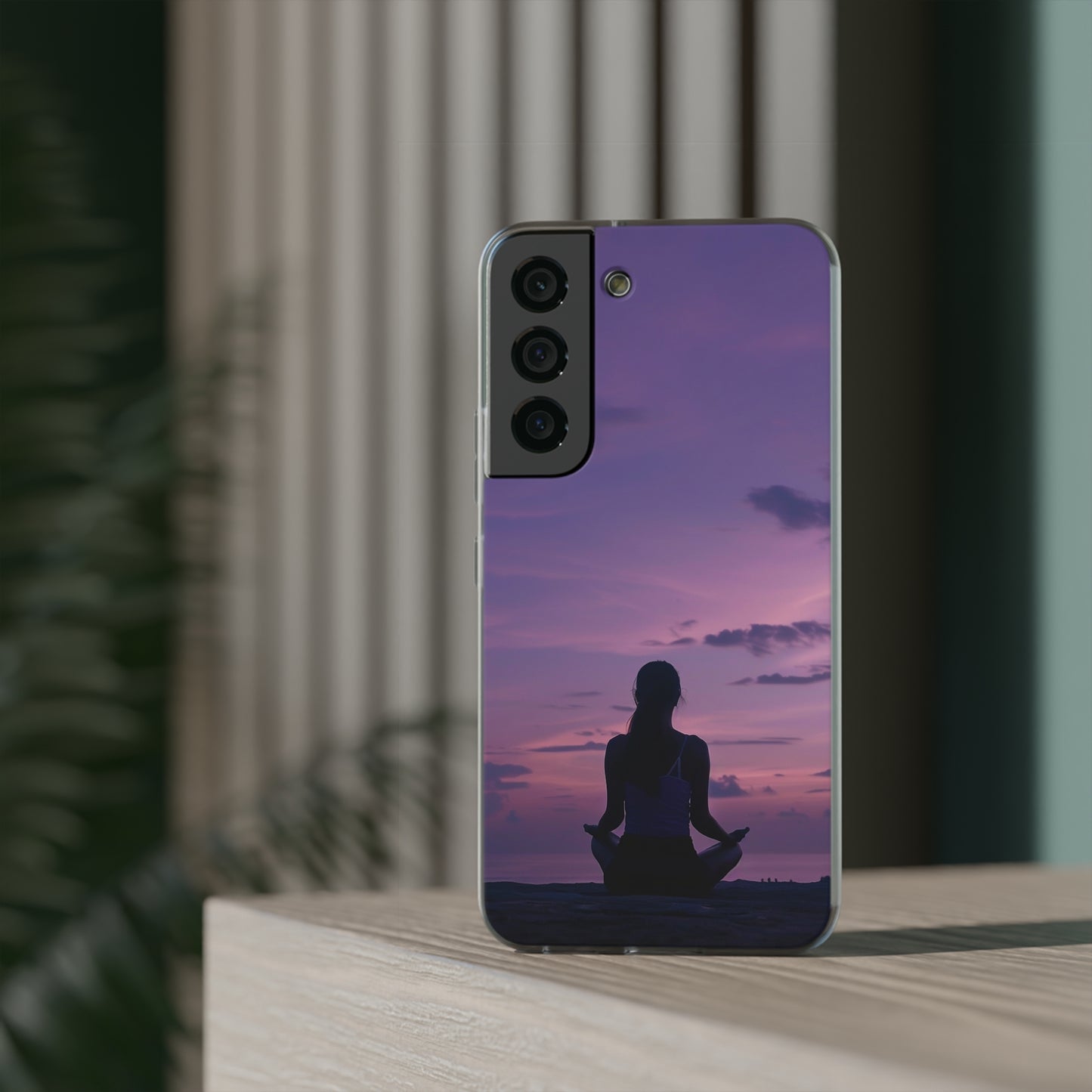 Yoga on the beach Phone Case | iPhone / Samsung