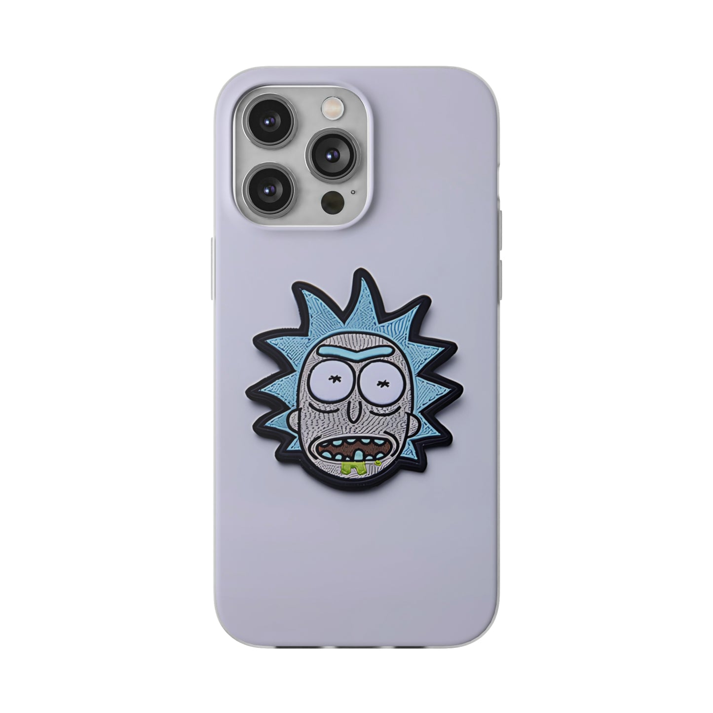 Rick and Morty badge Phone Case