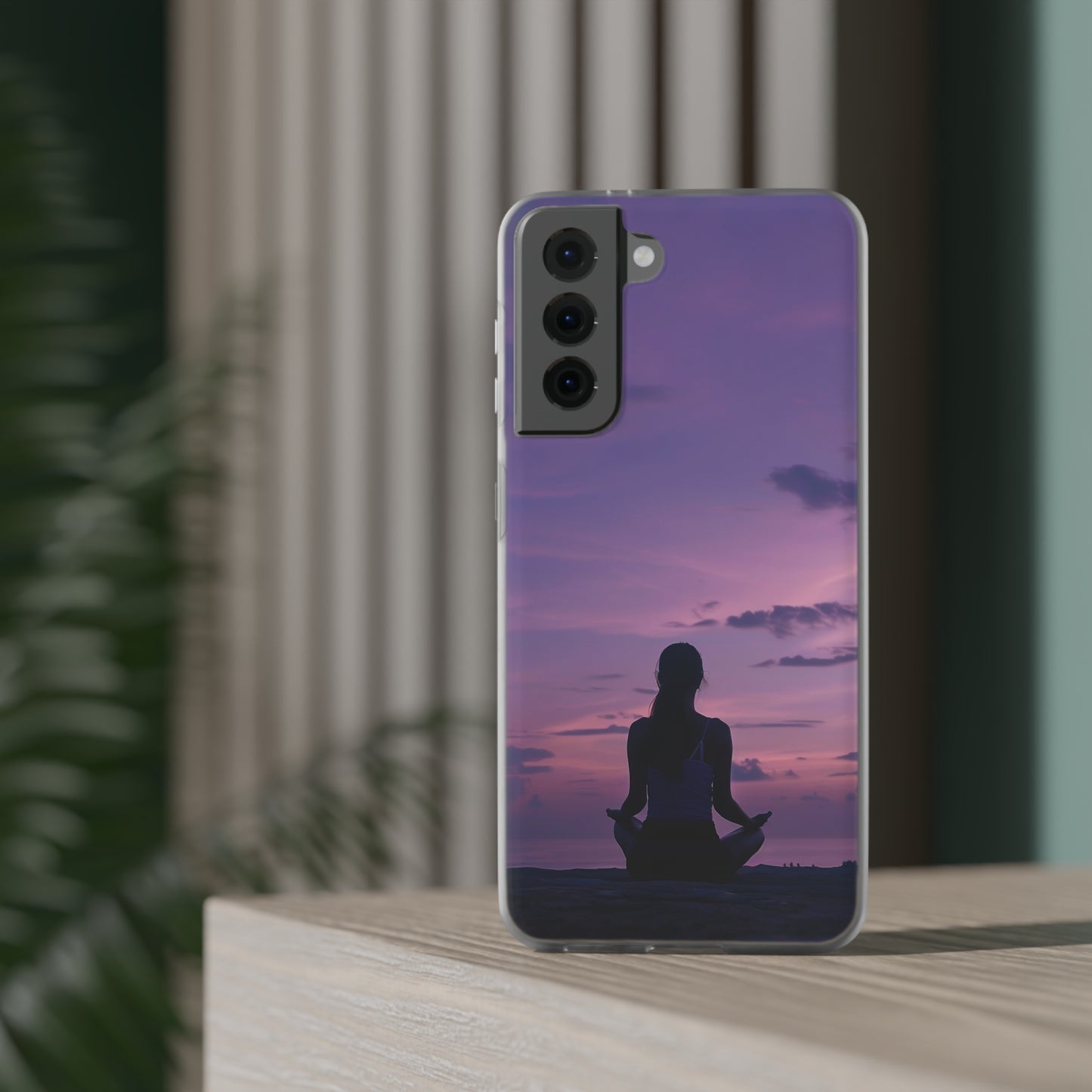 Yoga on the beach Phone Case | iPhone / Samsung