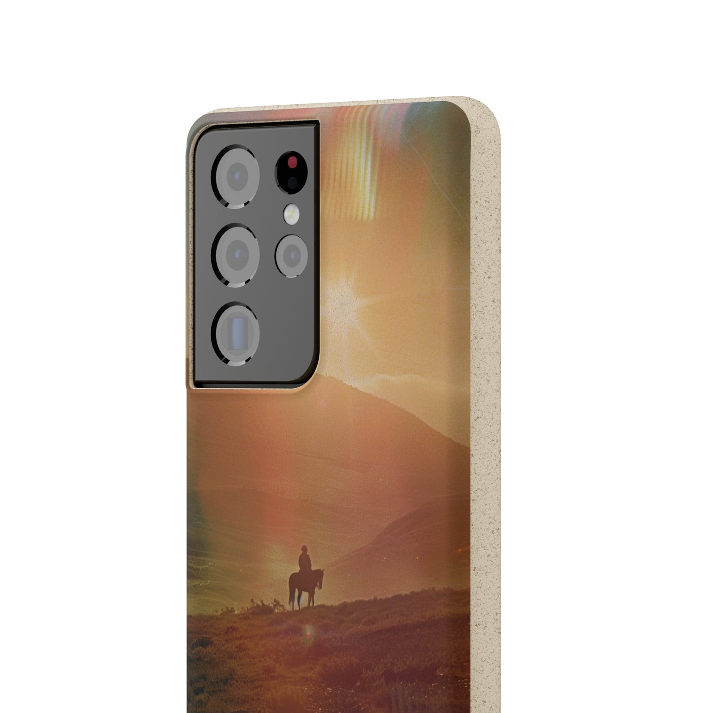 Horse rider cinematic Biodegradable Phone Case | iPhone / Samsung