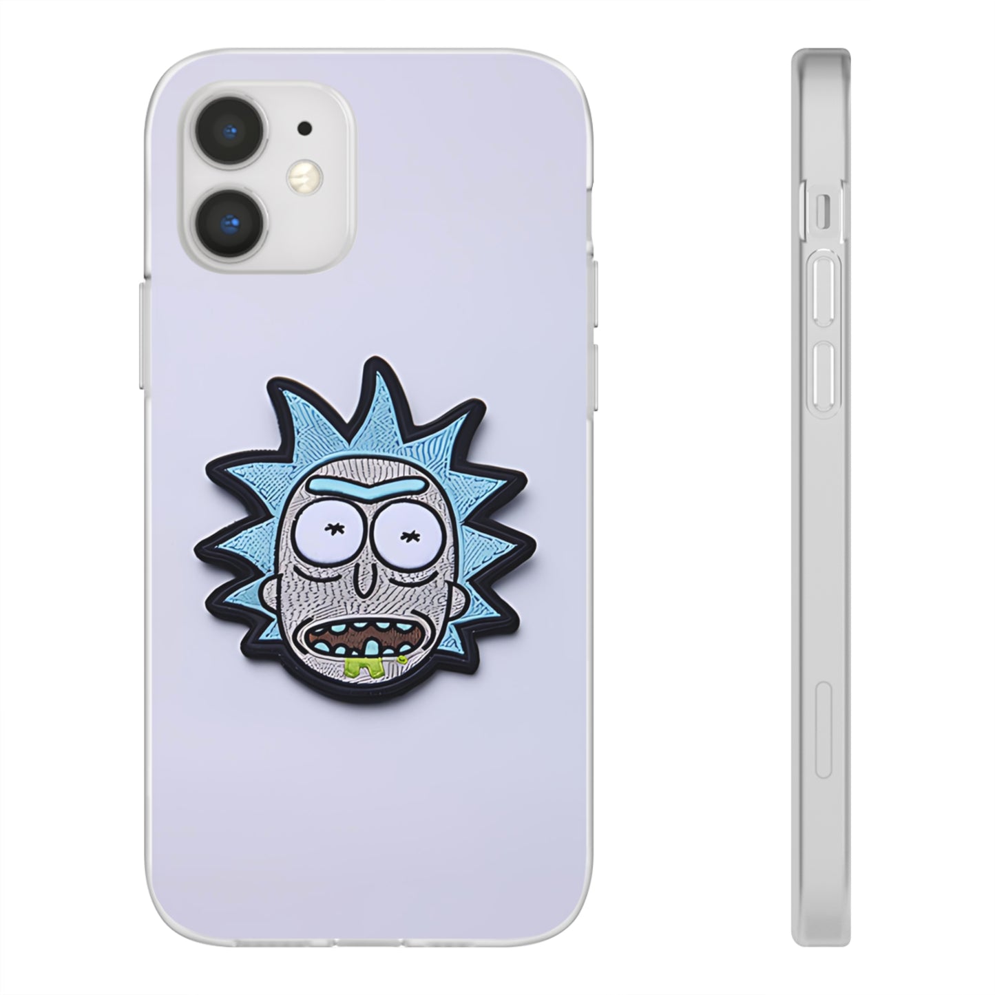 Rick and Morty badge Phone Case