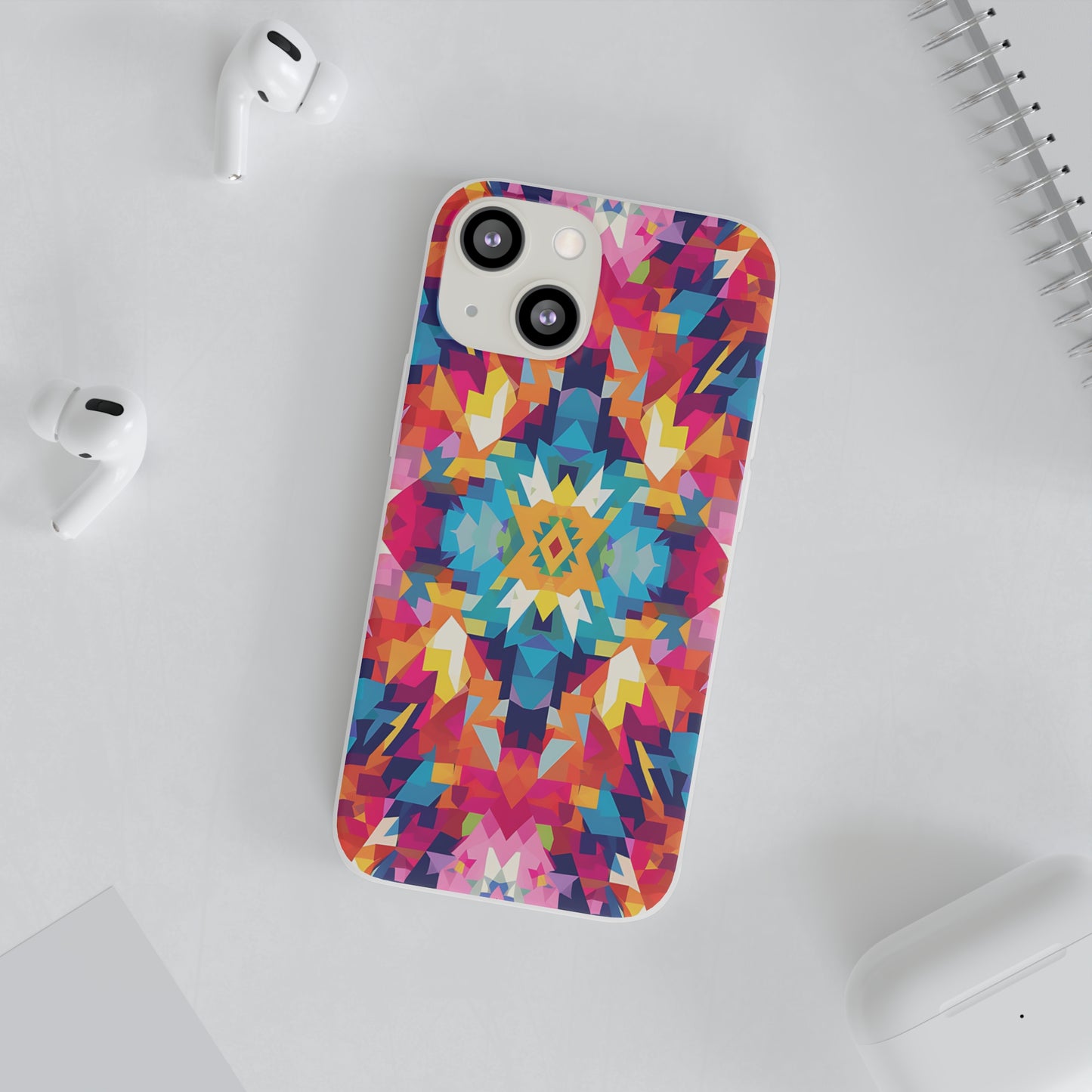 Maya Hayuk  inspired bold, colourful  pattern Phone Case