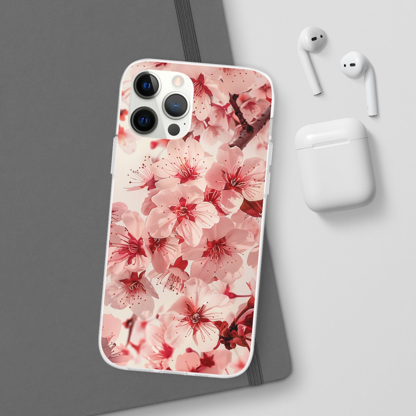 Pink Flowers Phone Case | iPhone / Samsung