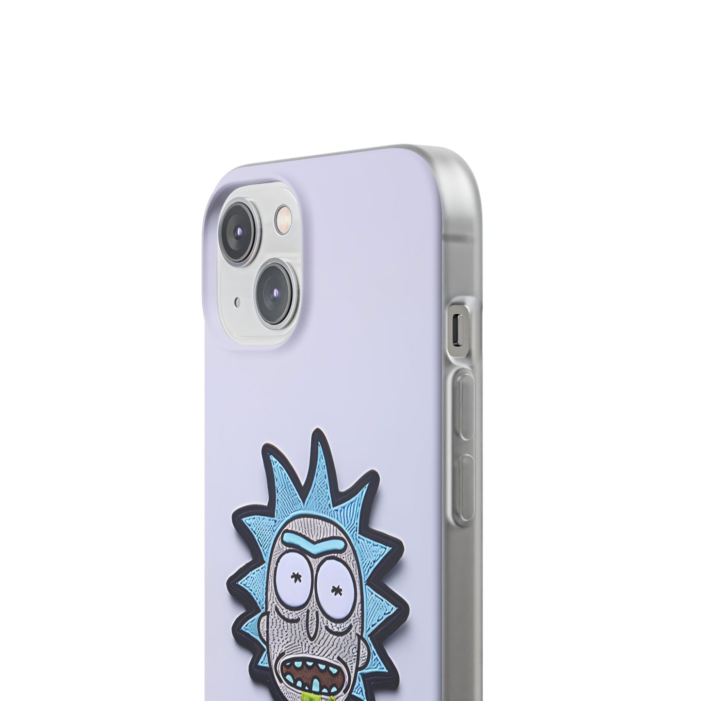 Rick and Morty badge Phone Case