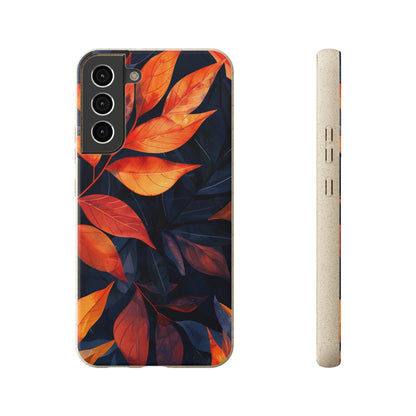 Autumnal Leaves Biodegradable Phone Case | iPhone / Samsung