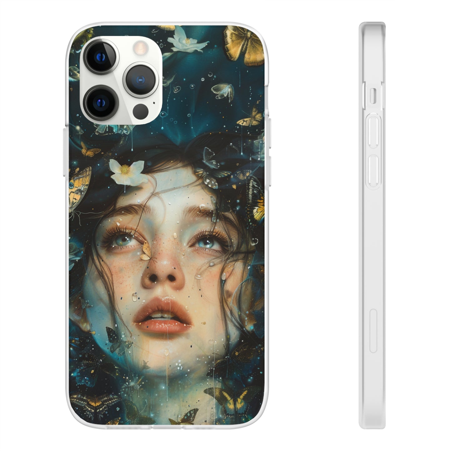 Girl under water contemporary style | iPhone/Samsung | Slimline Phone Case