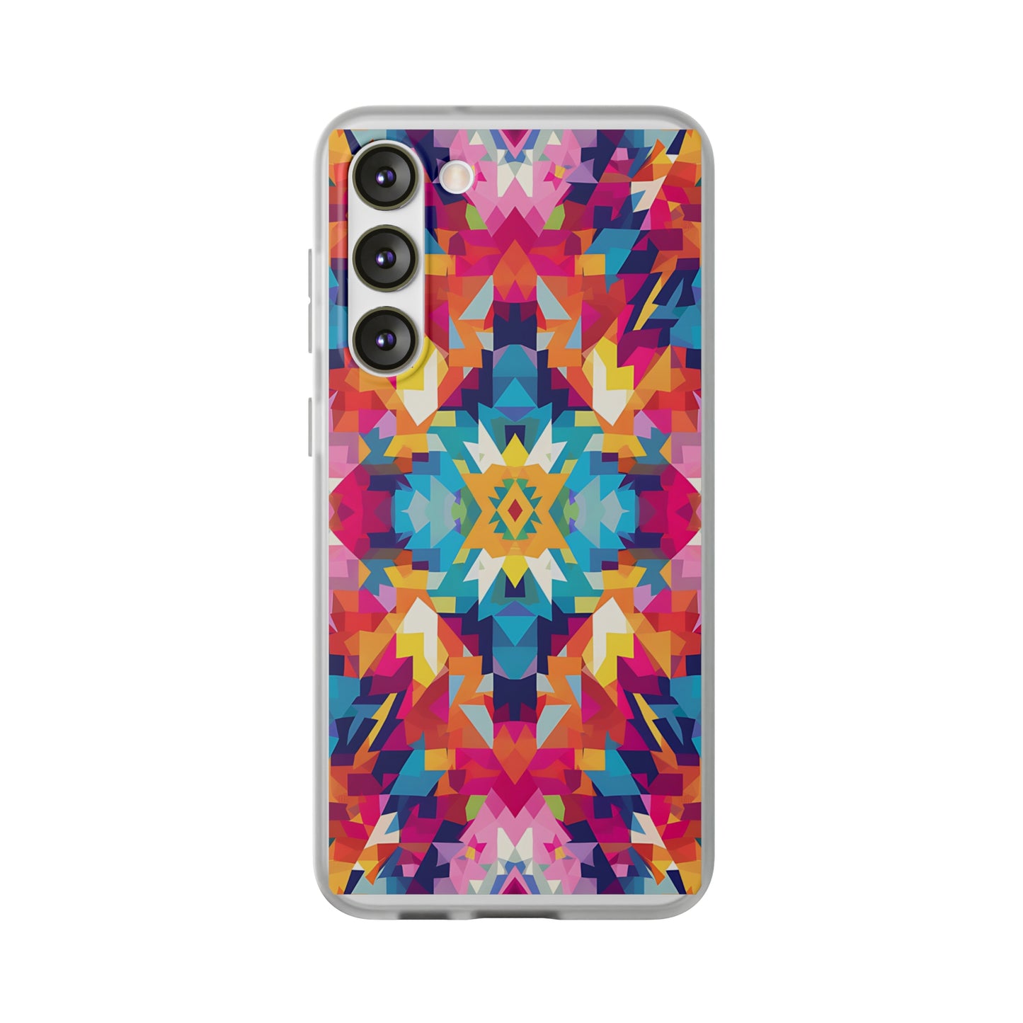 Maya Hayuk  inspired bold, colourful  pattern Phone Case