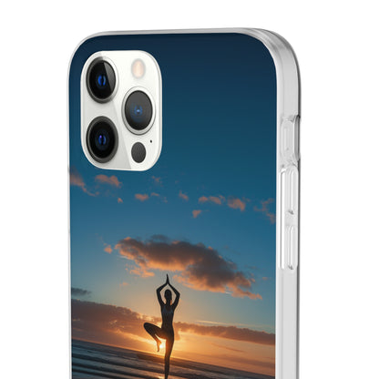 Yoga on the beach Phone Case | iPhone / Samsung