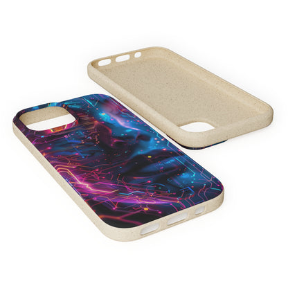 Cyberpunk woman Biodegradable Phone Case | iPhone / Samsung