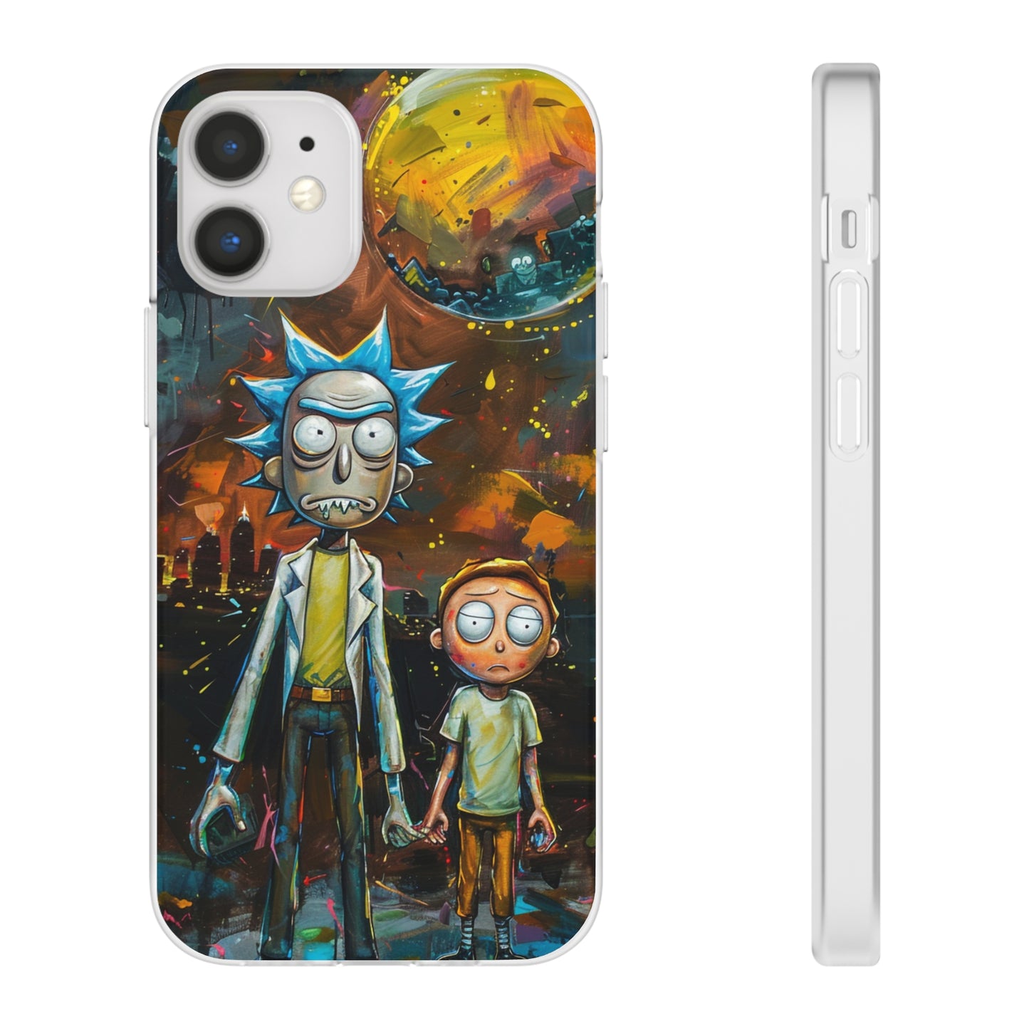 Rick and Morty realism Phone Case