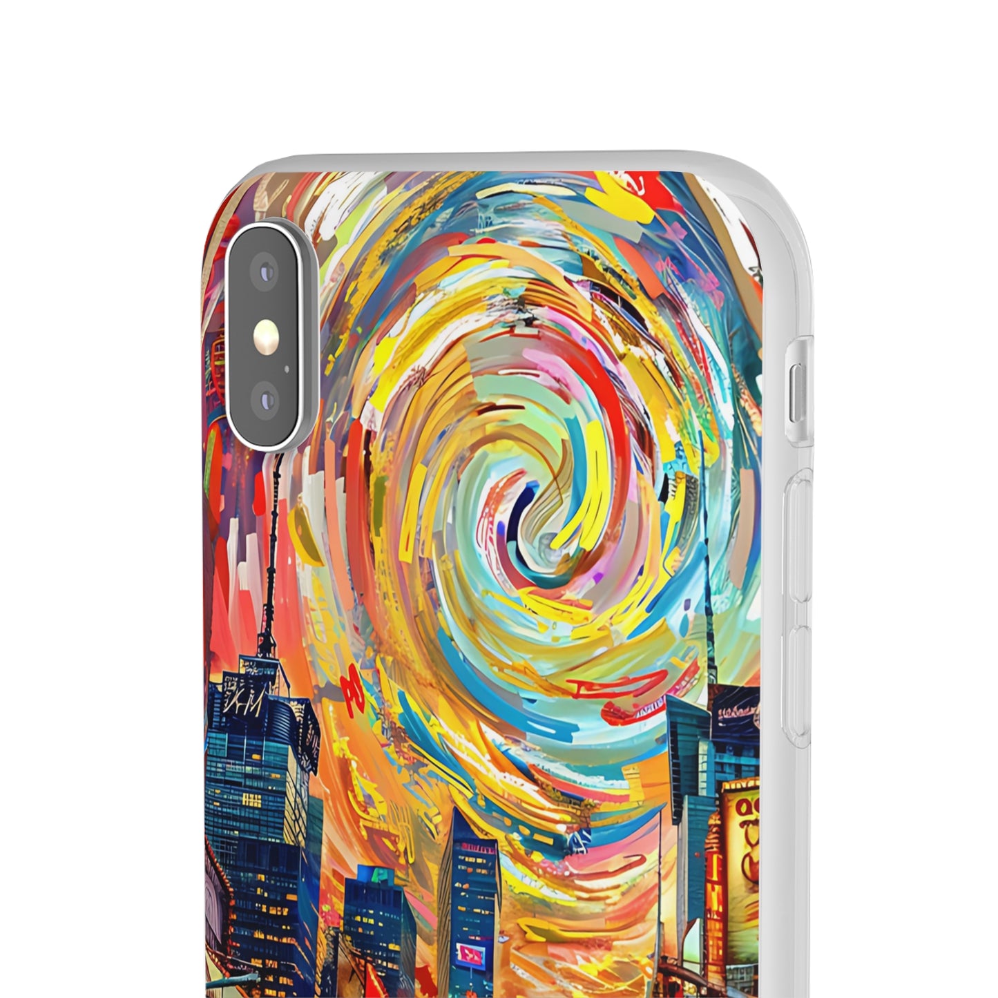 Van Gogh inspired City scene | iPhone/Samsung | Slimline Phone Case