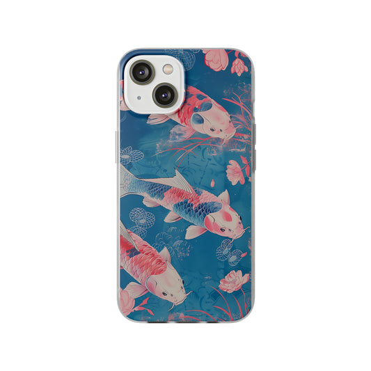 Koi Fish protective phone case