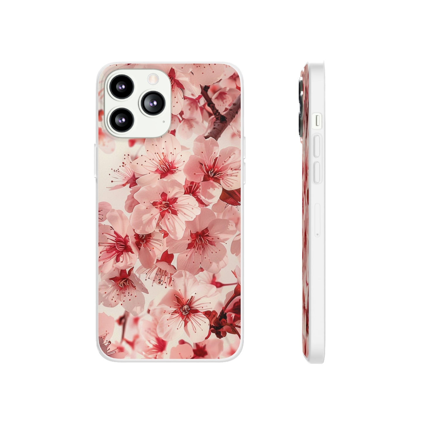 Pink Flowers Phone Case | iPhone / Samsung