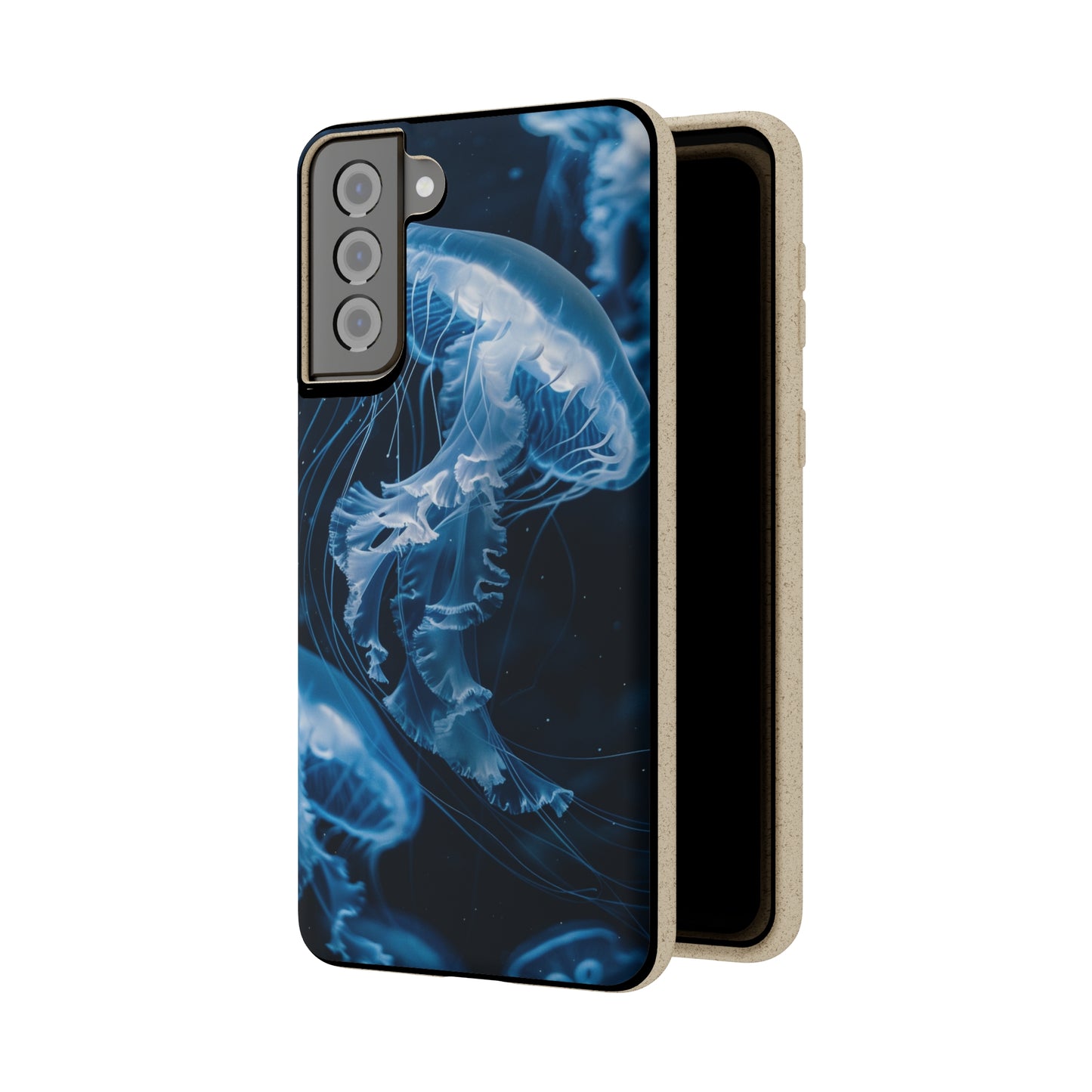 Deep Ocean Jellyfish Biodegradable Phone Case | iPhone / Samsung