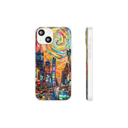 Van Gogh inspired City scene | iPhone/Samsung | Slimline Phone Case