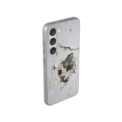 Vhils inspired Cat Phone Case | iPhone / Samsung