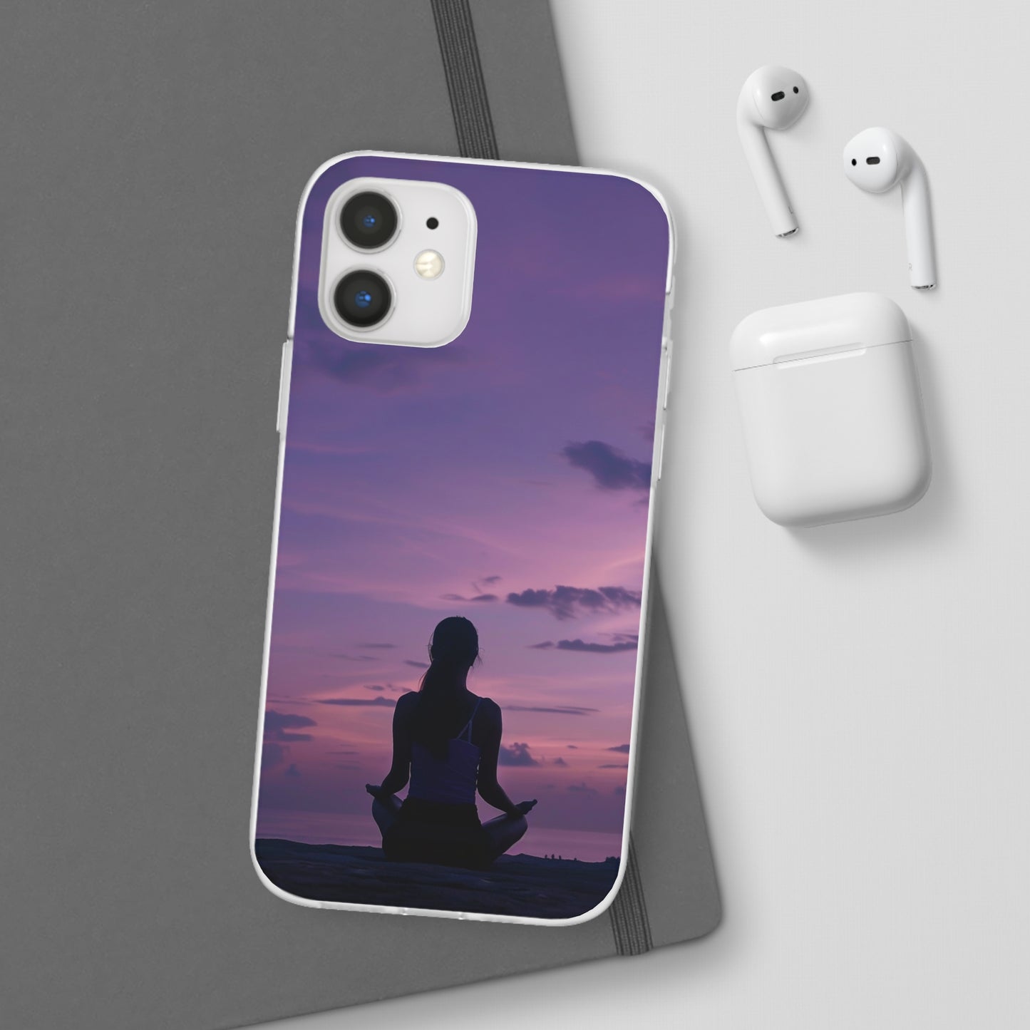 Yoga on the beach Phone Case | iPhone / Samsung