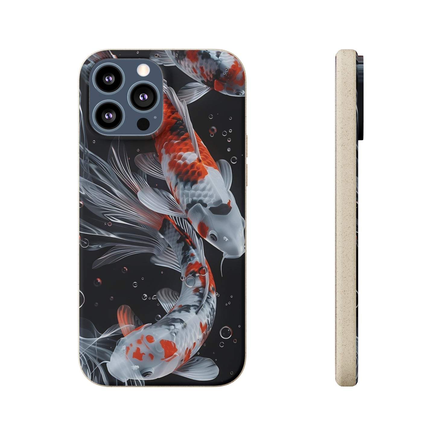 Realistic Koi Fish Biodegradable Phone Case | iPhone / Samsung