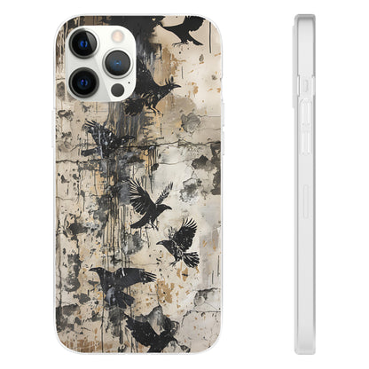 Vhils inspired birds Phone Case