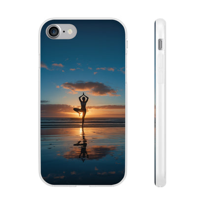 Yoga on the beach Phone Case | iPhone / Samsung