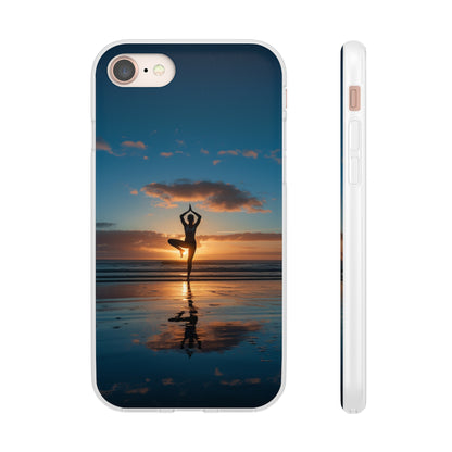 Yoga on the beach Phone Case | iPhone / Samsung