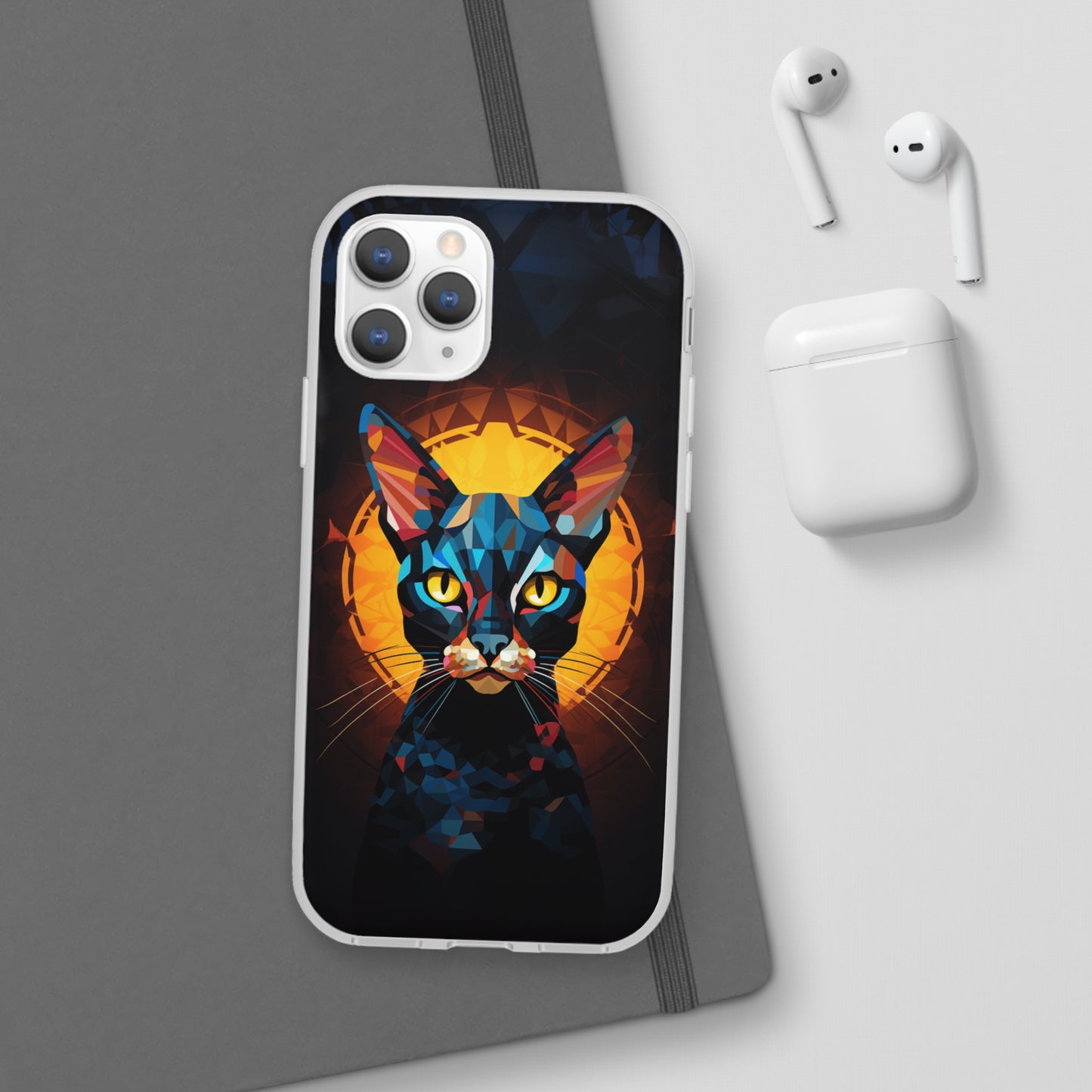 Cat Pattern Phone Case | iPhone / Samsung