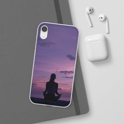 Yoga on the beach Phone Case | iPhone / Samsung