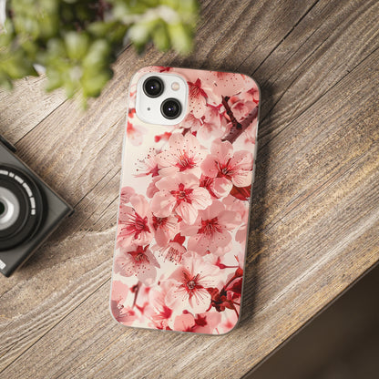 Pink Flowers Phone Case | iPhone / Samsung