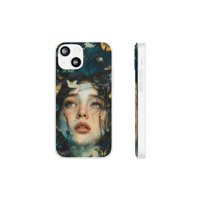 Girl under water contemporary style | iPhone/Samsung | Slimline Phone Case