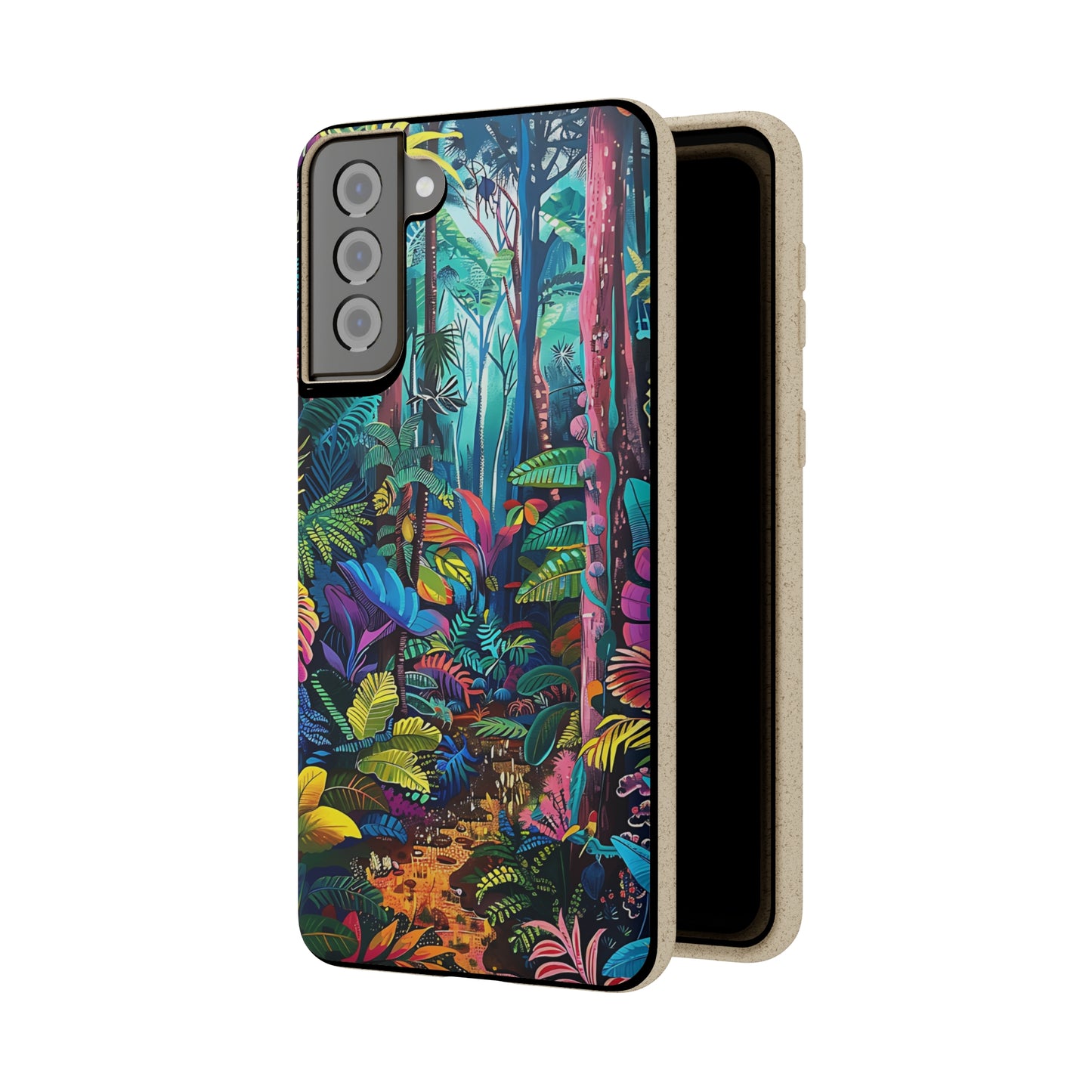 Colourful Rain Forest Biodegradable Phone Case | iPhone / Samsung