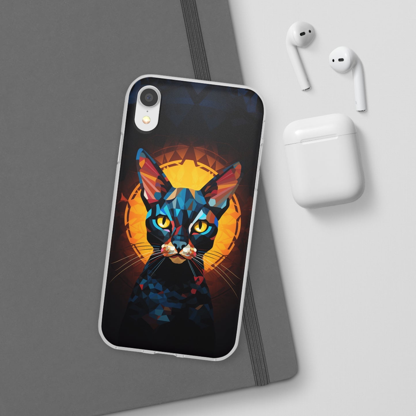 Cat Pattern Phone Case | iPhone / Samsung