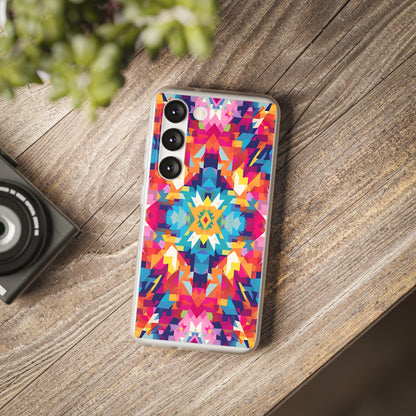 Maya Hayuk  inspired bold, colourful  pattern Phone Case