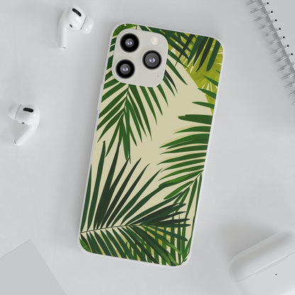 Green Leaves Pattern Phone Case | iPhone / Samsung