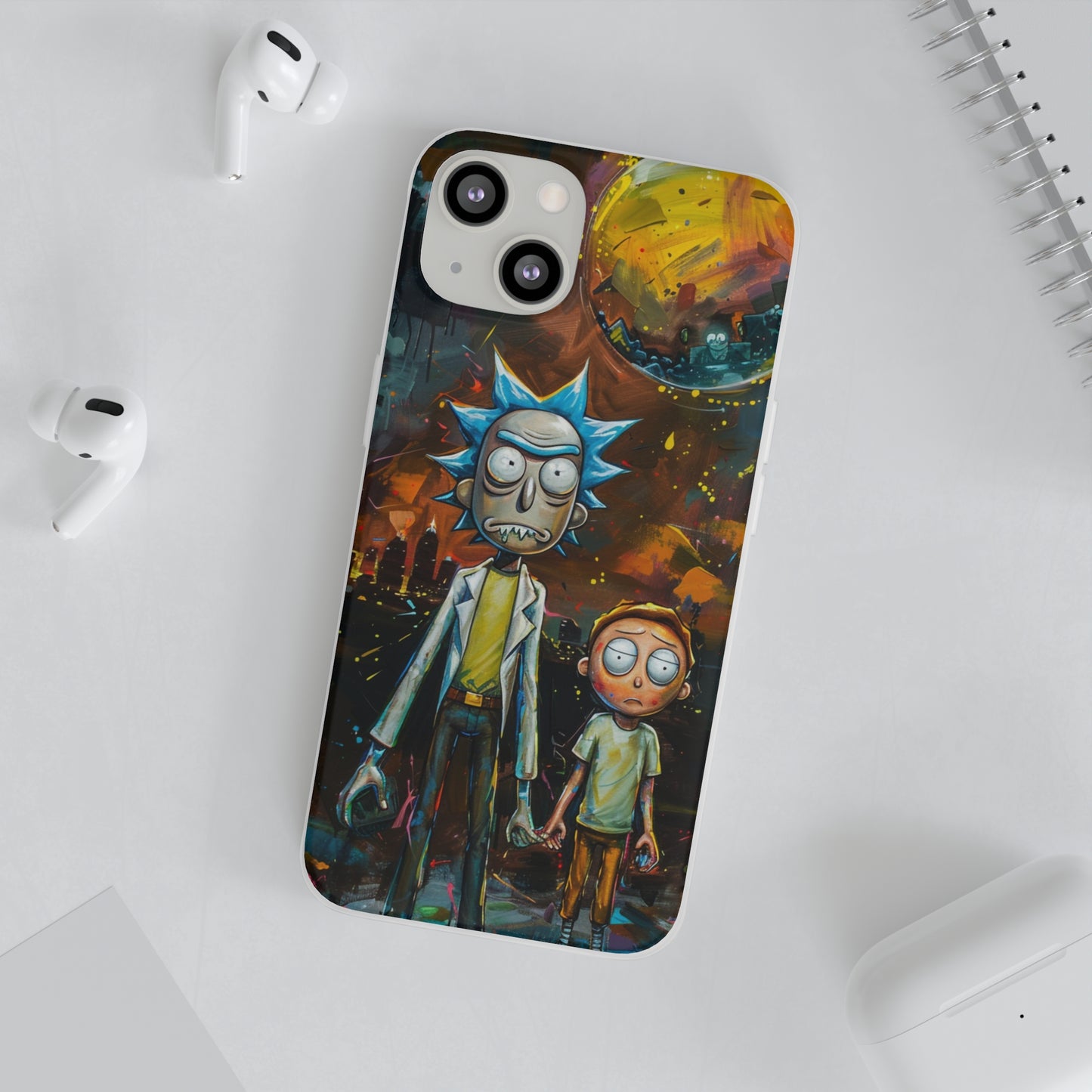 Rick and Morty realism Phone Case