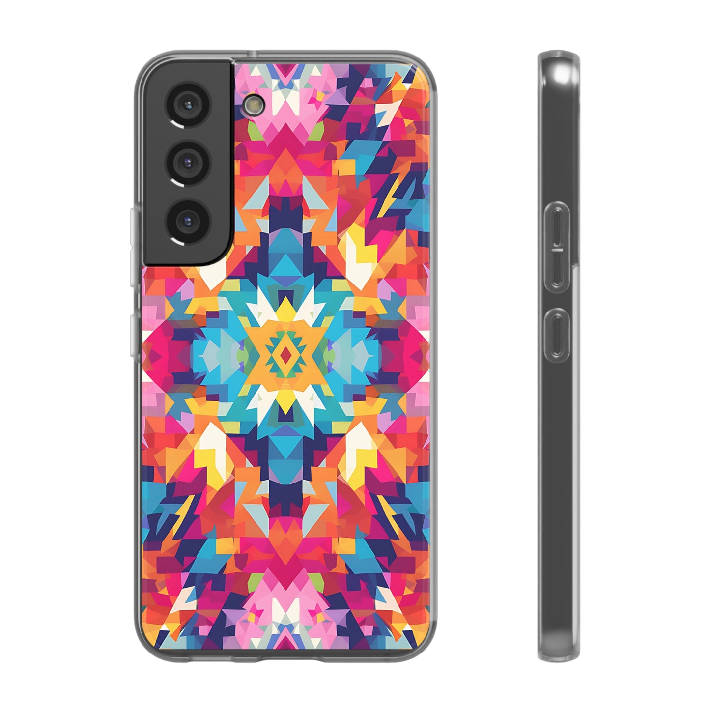 Maya Hayuk  inspired bold, colourful  pattern Phone Case