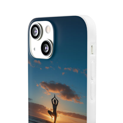 Yoga on the beach Phone Case | iPhone / Samsung