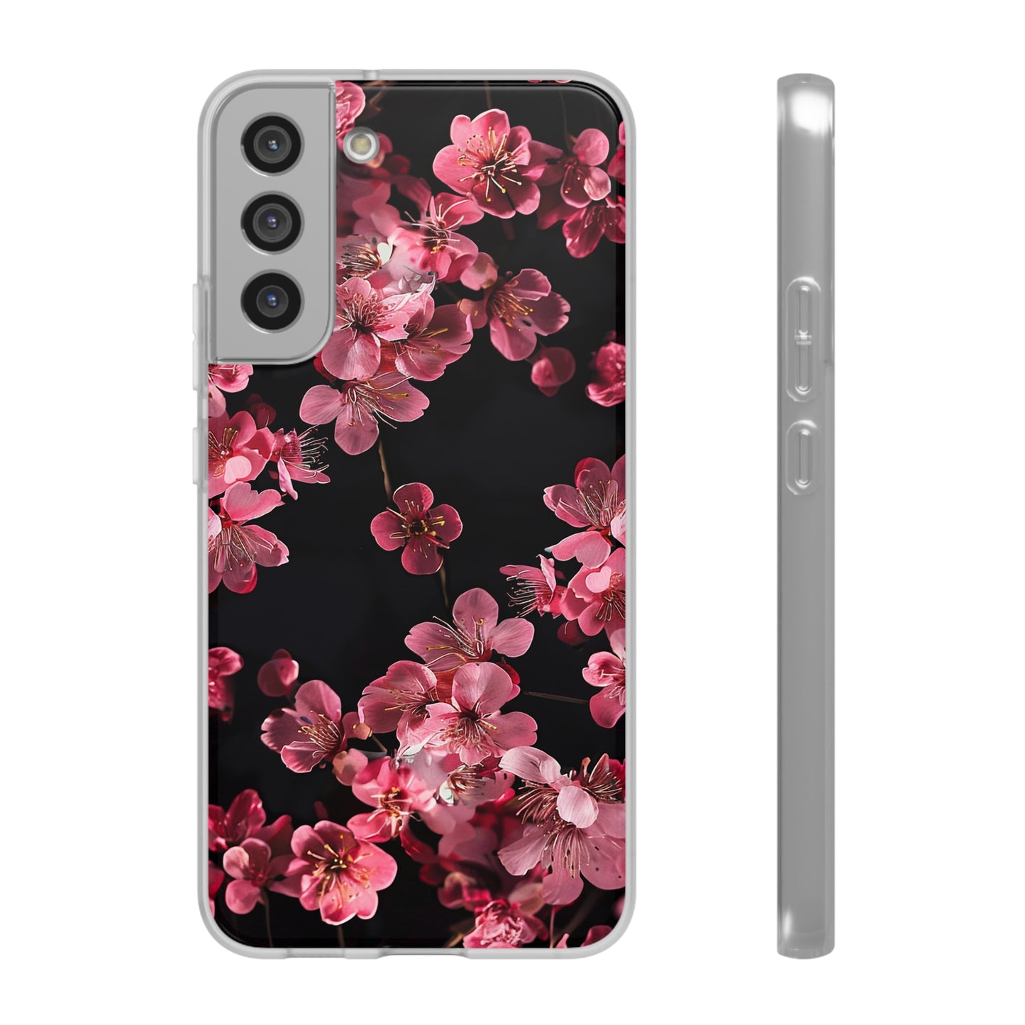 Pink Flowers Phone Case | iPhone / Samsung