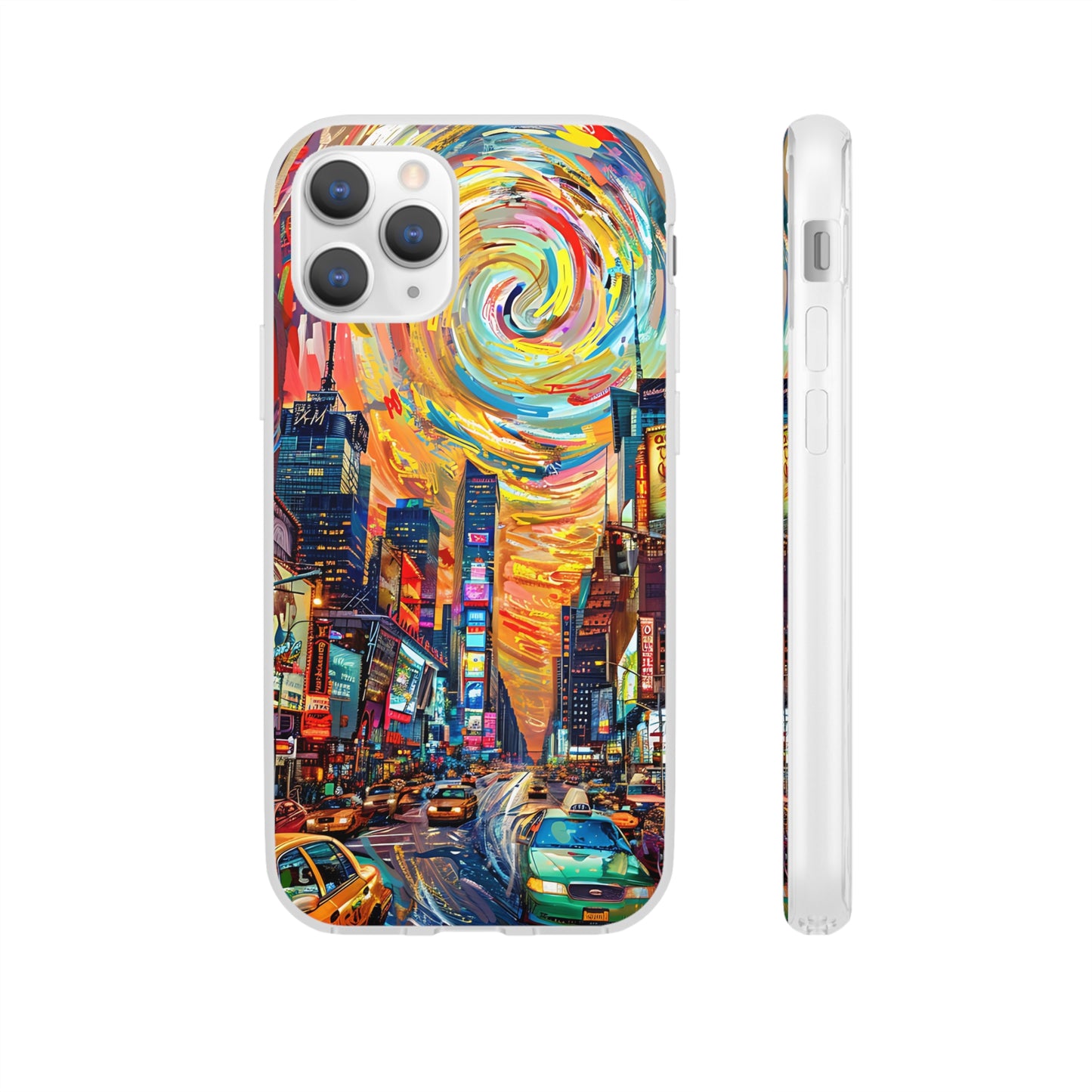 Van Gogh inspired City scene | iPhone/Samsung | Slimline Phone Case